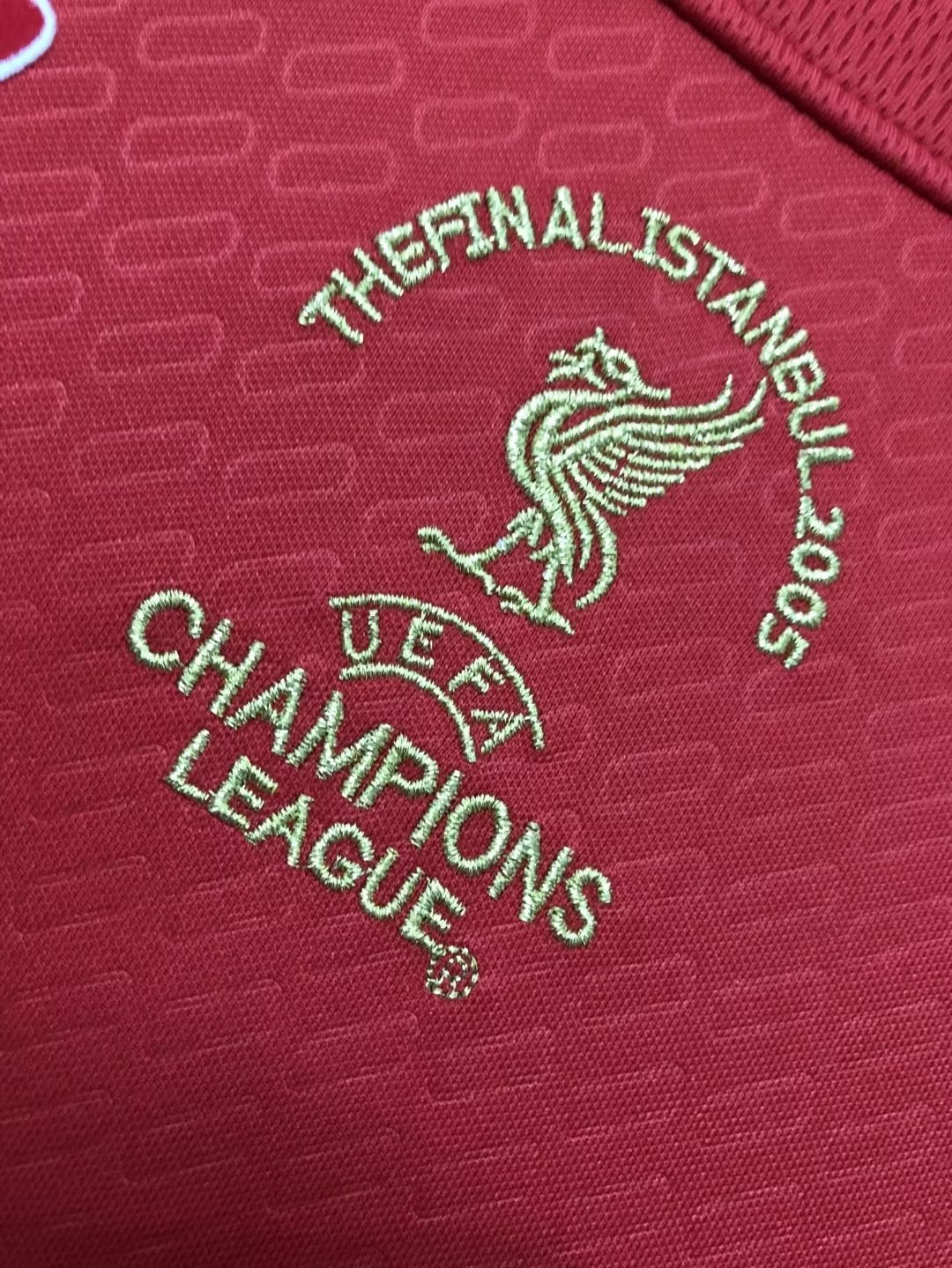 Liverpool Retro Jersey UCL Final Home 2005