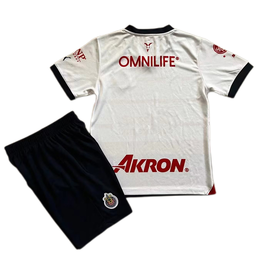 Kids Chivas Jersey Away Kit Jersey+Shorts 2023/24
