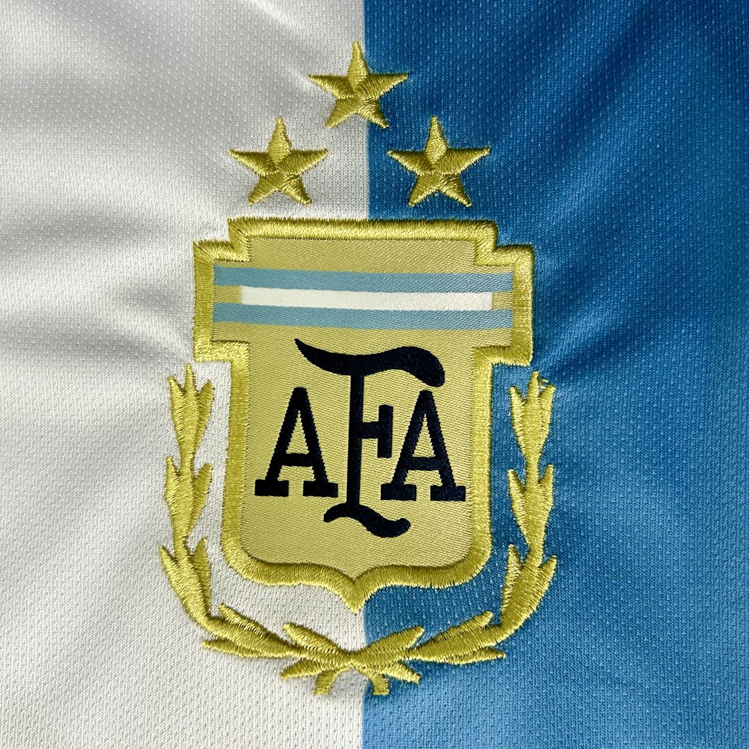 Argentina World Cup Champion Messi #10 First Anniversary Special Edition Soccer Jersey 2022