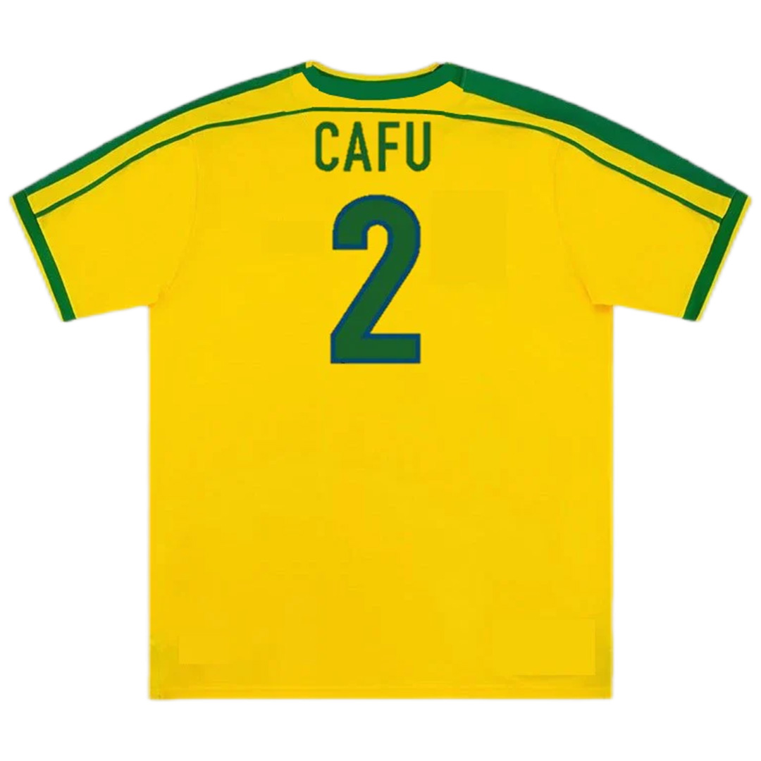 Brazil Retro Jersey Home World Cup 1998