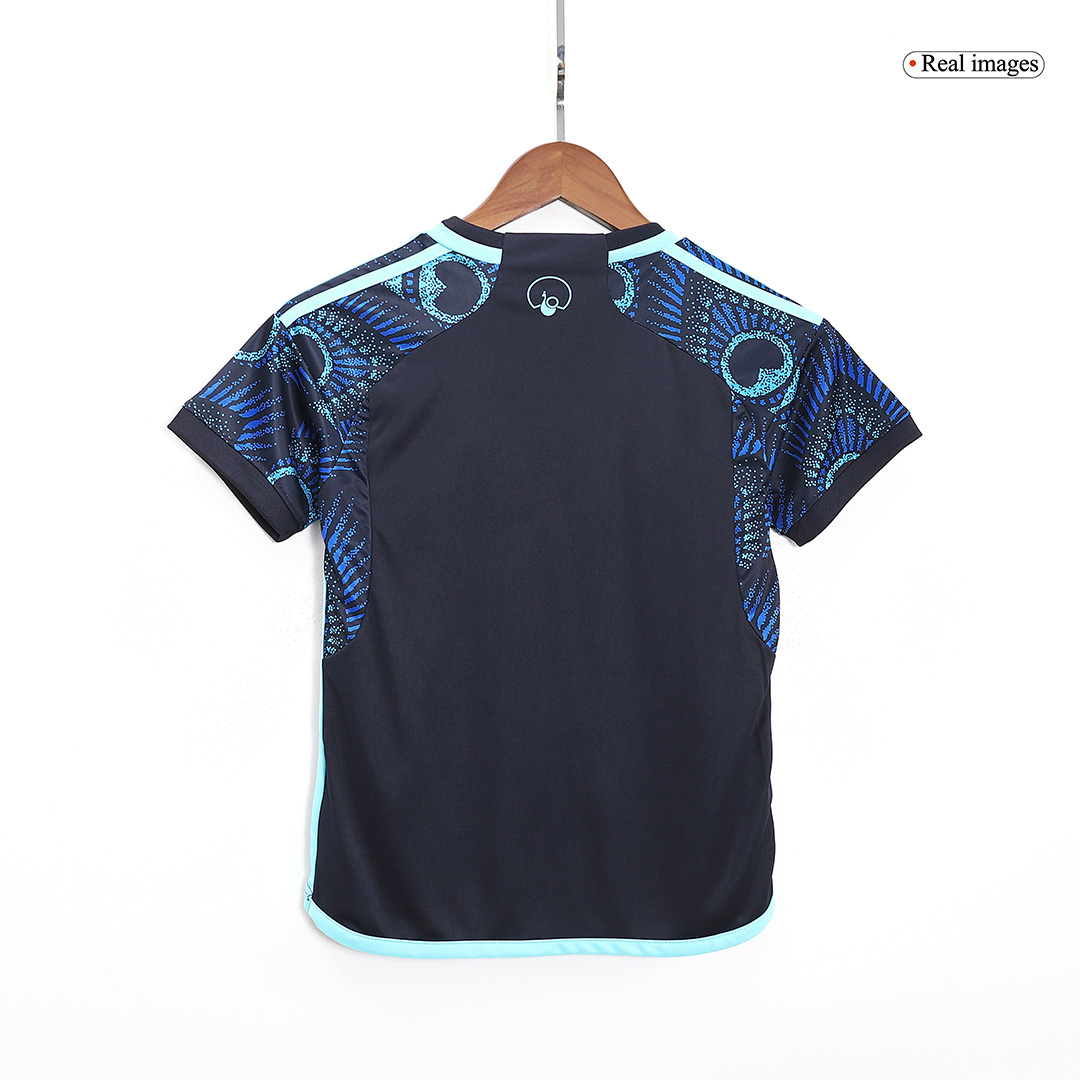 Kids Leeds United Away Kit Jersey+Shorts 202324