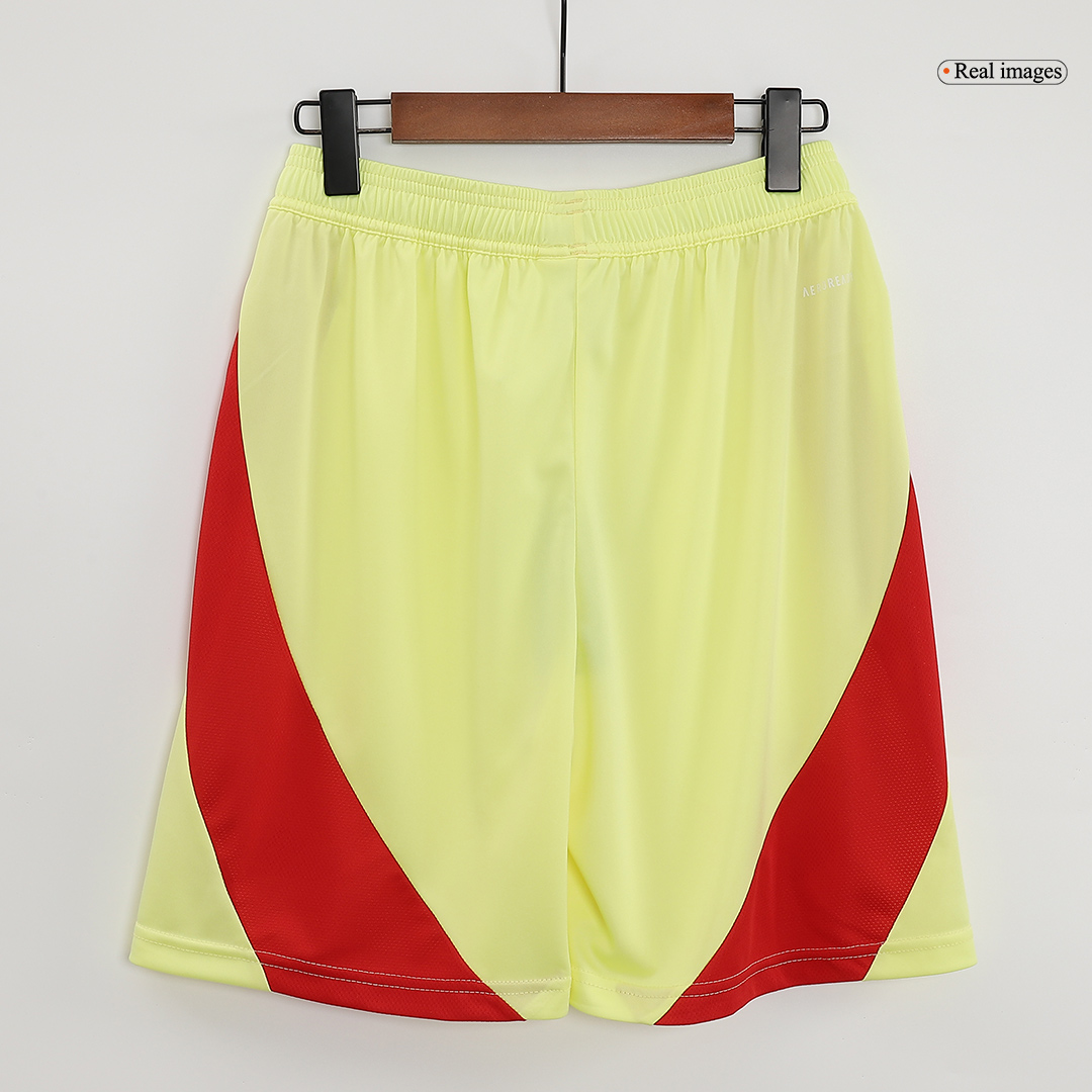 Spain Away Kit(Jersey+Shorts) Soccer Uniform Euro 2024