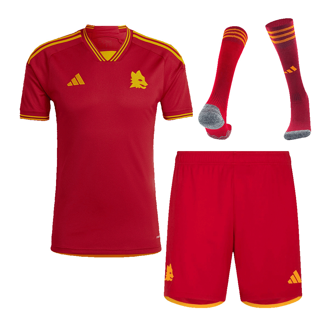 Roma Home Whole Kit Jersey+Shorts+Socks 2023/24