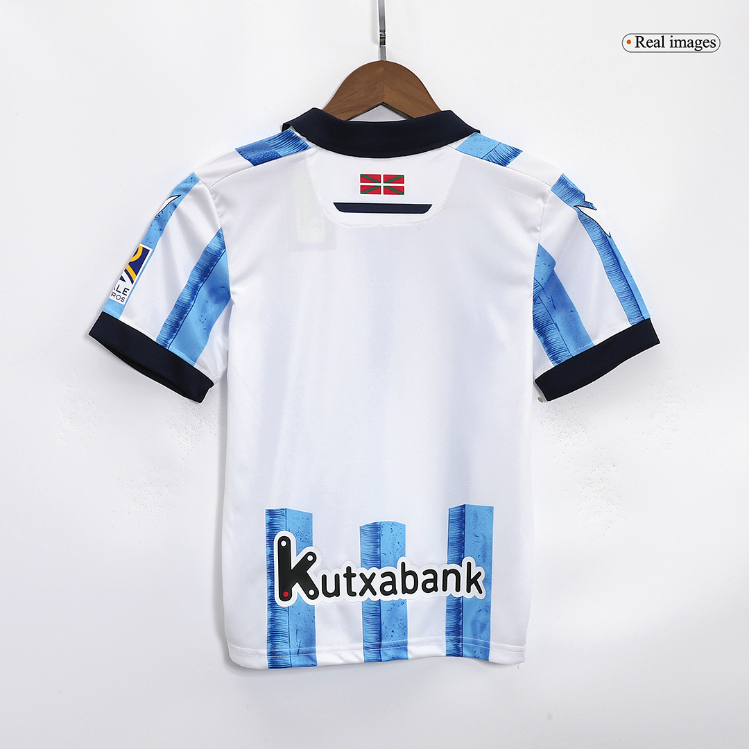 Kids Real Sociedad Home Kit Jersey+Shorts 2023/24