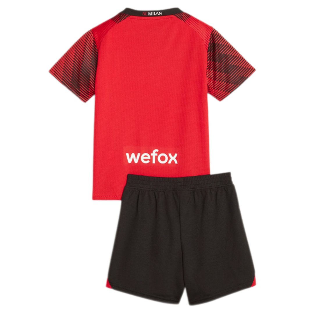 Kids AC Milan Home Whole Kit (Shirt+Short+Socks) 2023/24