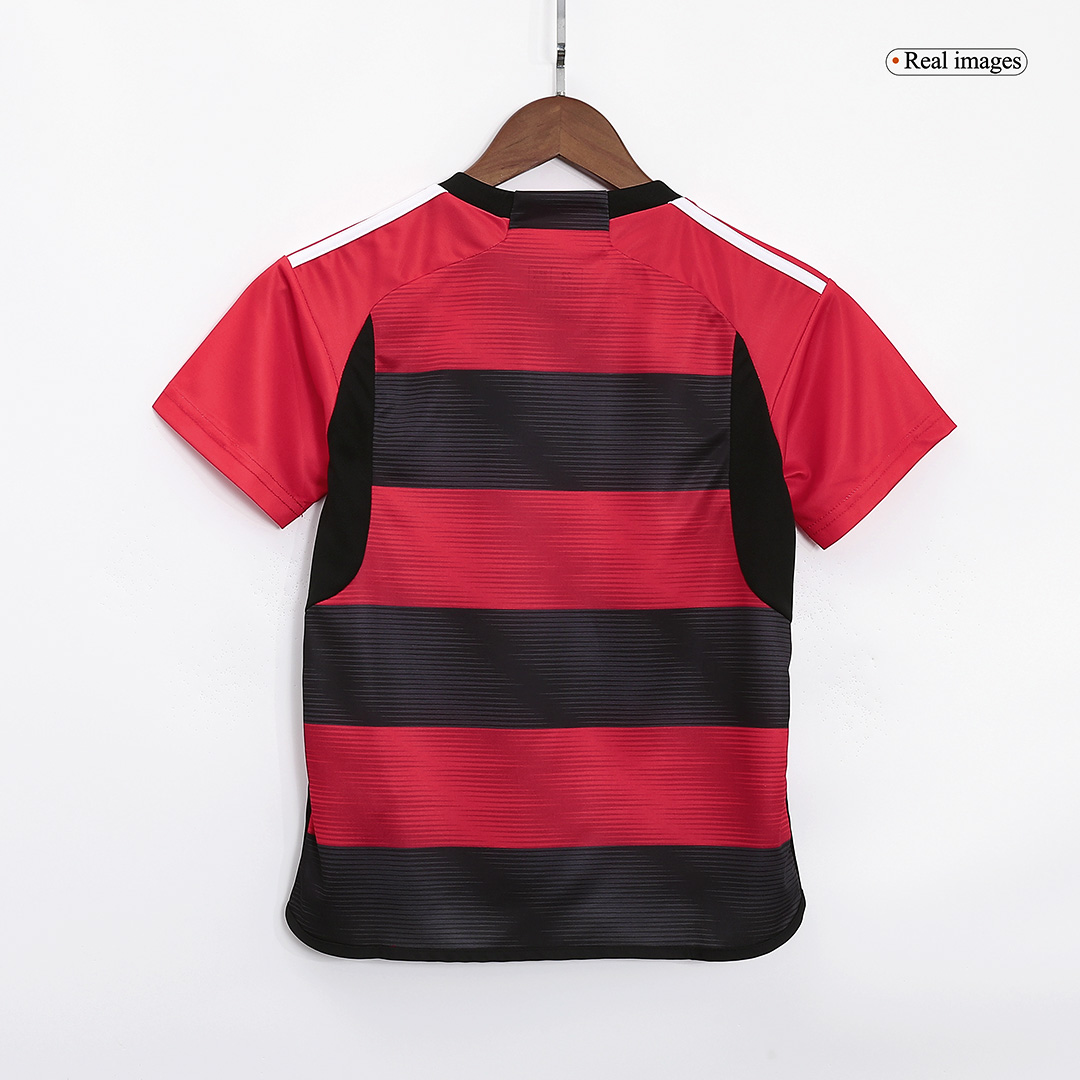 Kids CR Flamengo Home Jersey Kit Replica 2023/24