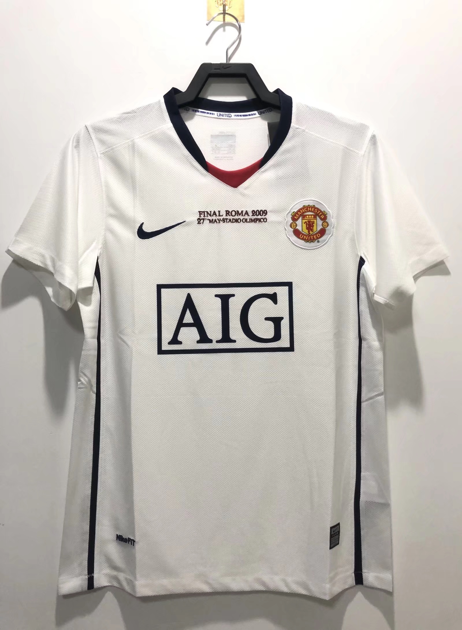 Manchester United Retro Jersey Home UCL Final 2008/09