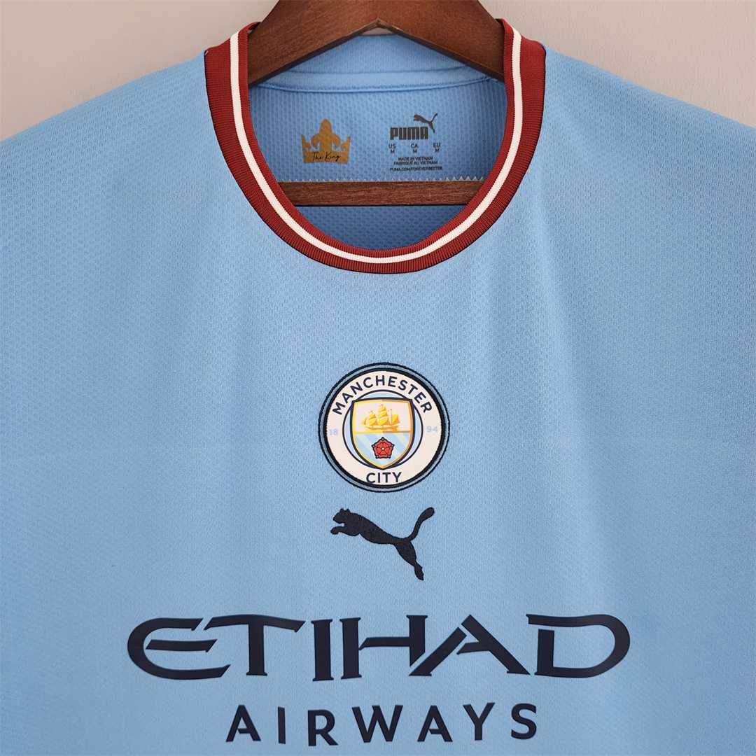 Manchester City Home Jersey Replica 2022/23