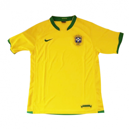 Brazil Retro Jersey Home World Cup 2006