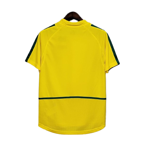 Brazil Retro Jersey Home World Cup 2002
