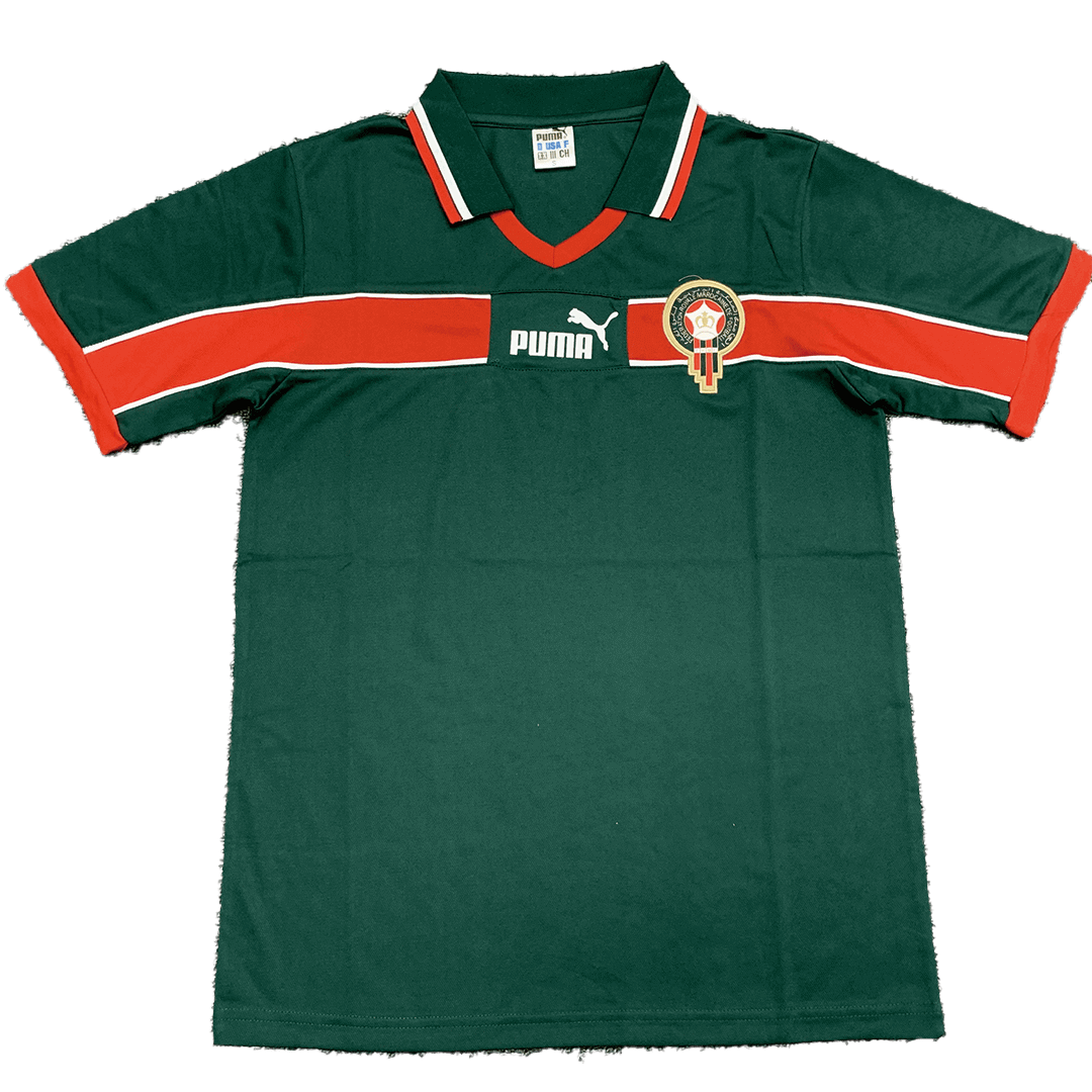 Morocco Rrtro Jersey Home World Cup 1998