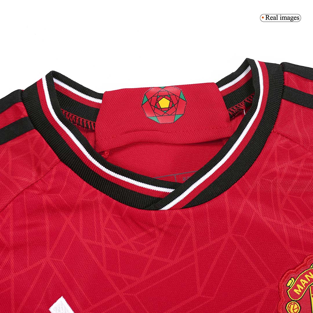 Kids Manchester United Home Jersey Kit 2023/24