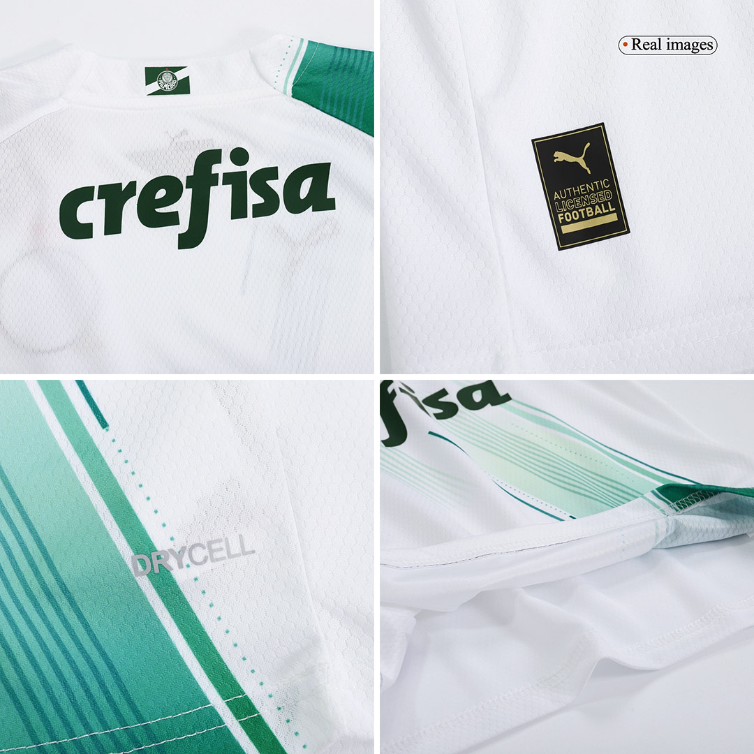 Kids SE Palmeiras Away Jersey Kit Replica 2023/24