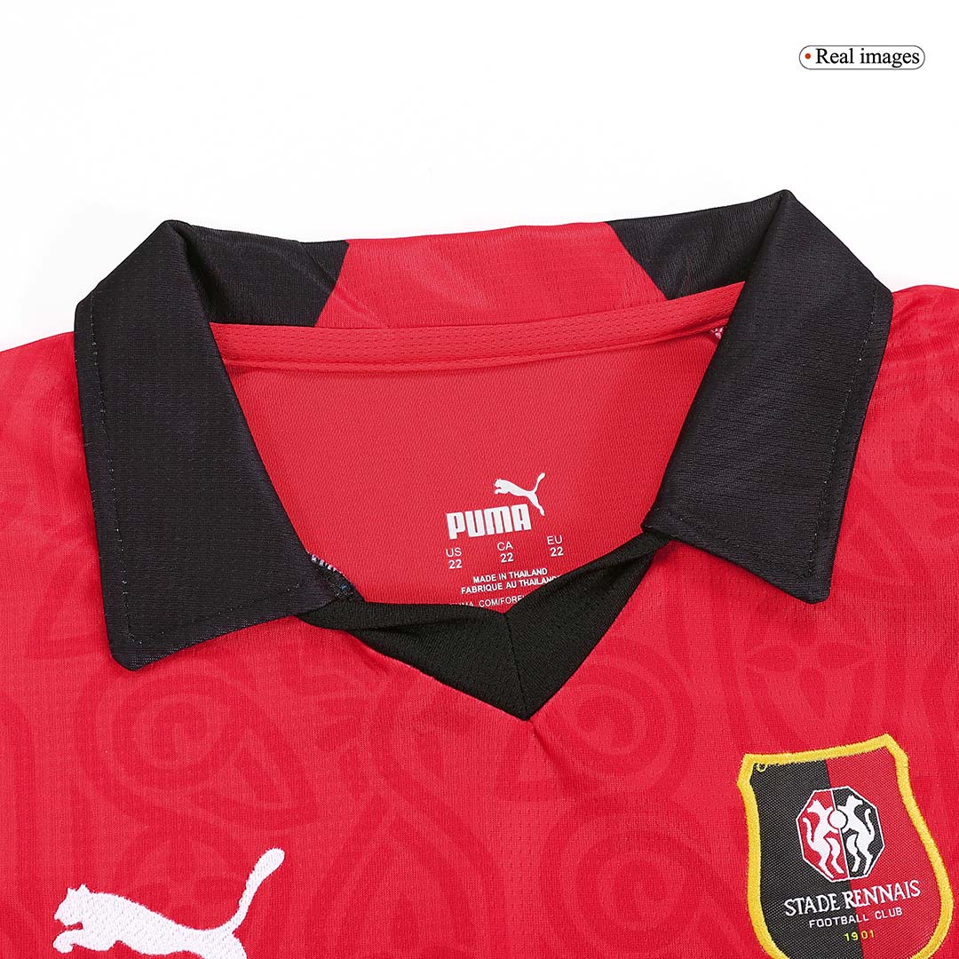 Kids Stade Rennais Home Kit Jersey+Short 2023/24