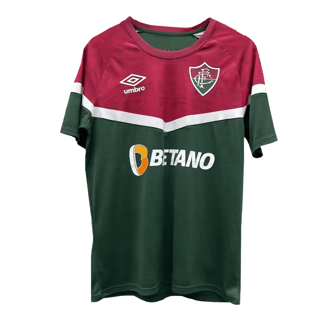 Fluminense FC Pre-Match Jersey Red&Green Replica 2023/24