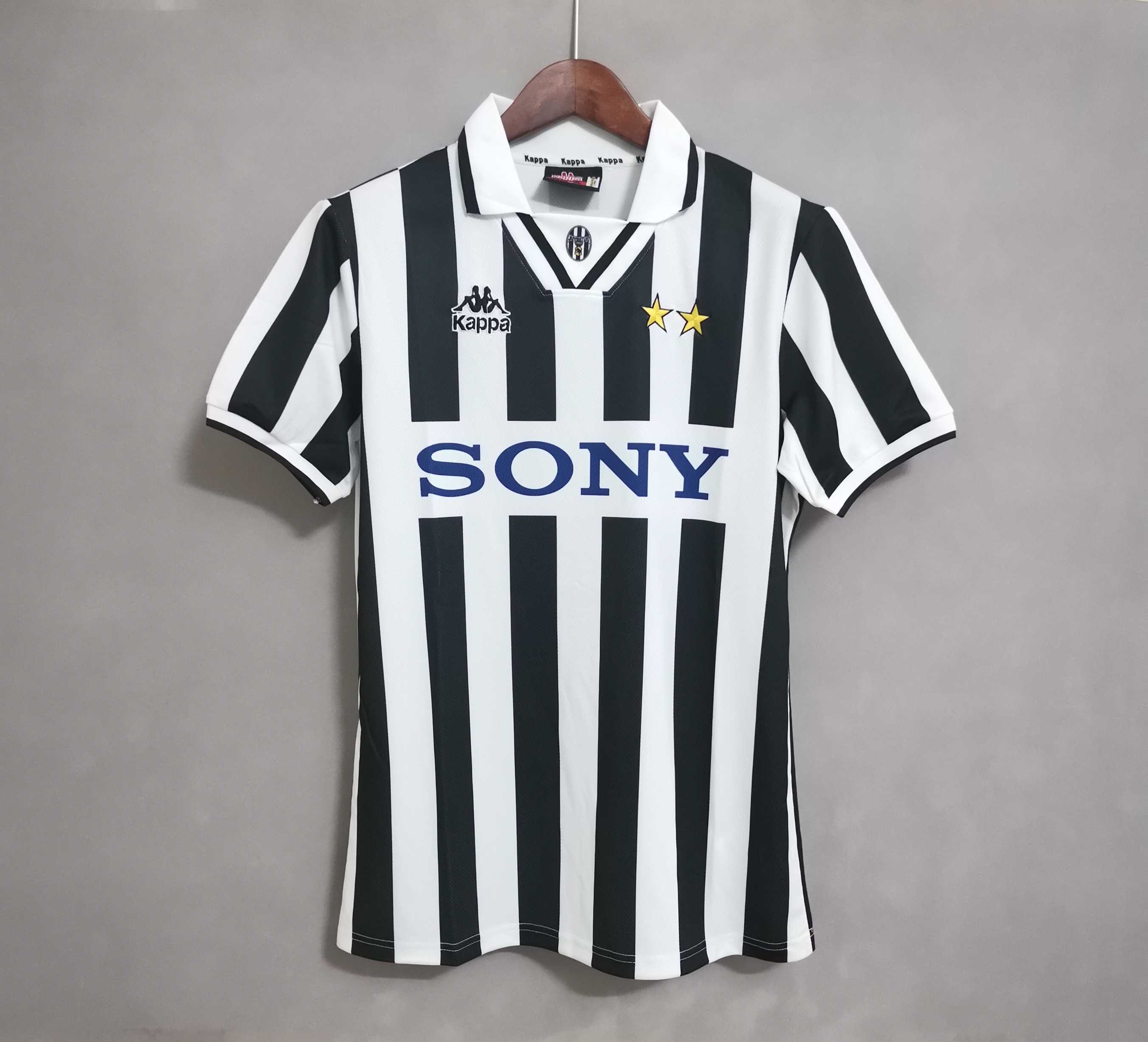 Juventus Del Piero #10 Zidane #21 Retro Jersey Home Replica 1996/97