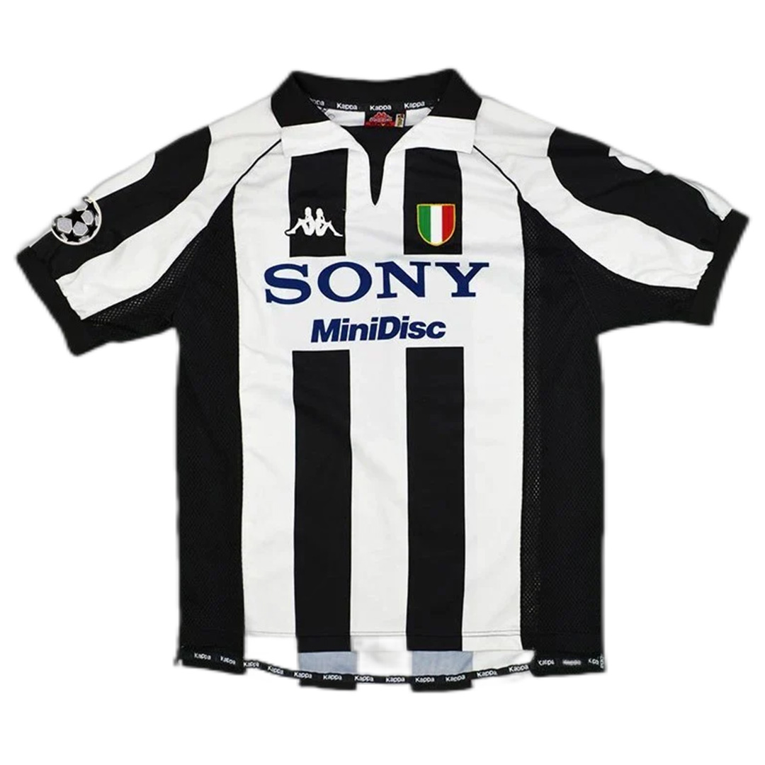Juventus Del Piero #10 Retro Jersey Home 1997/98