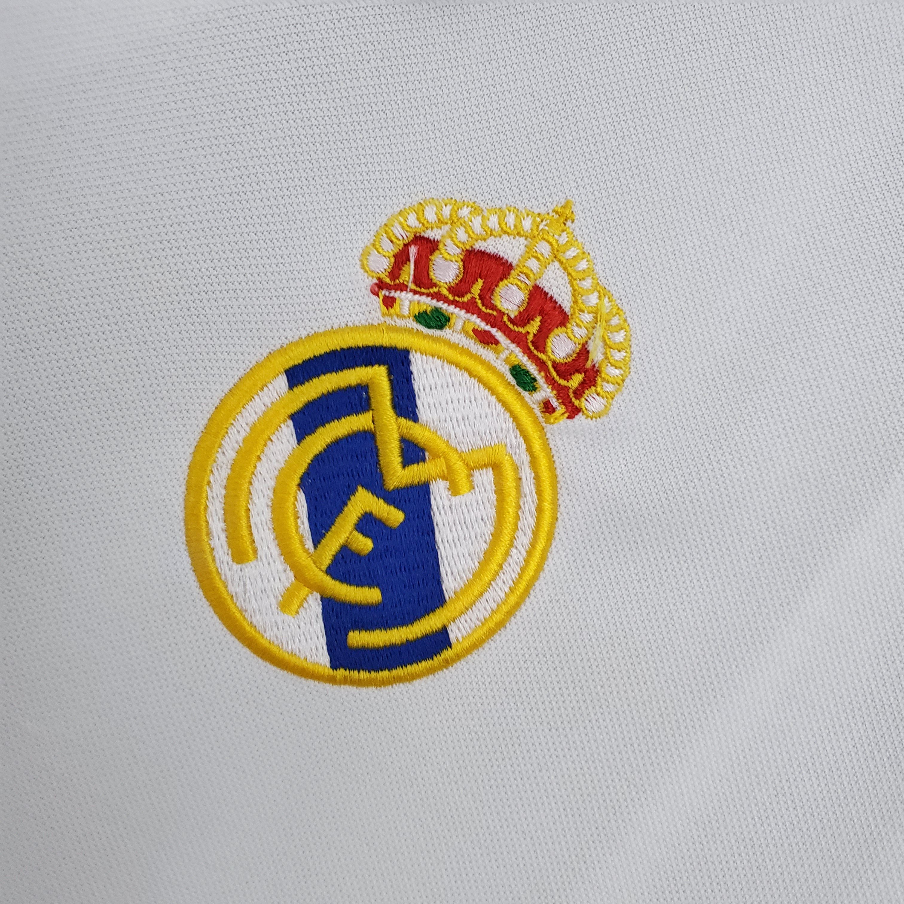 Real Madrid Retro Jersey Centenary Home 2002/03