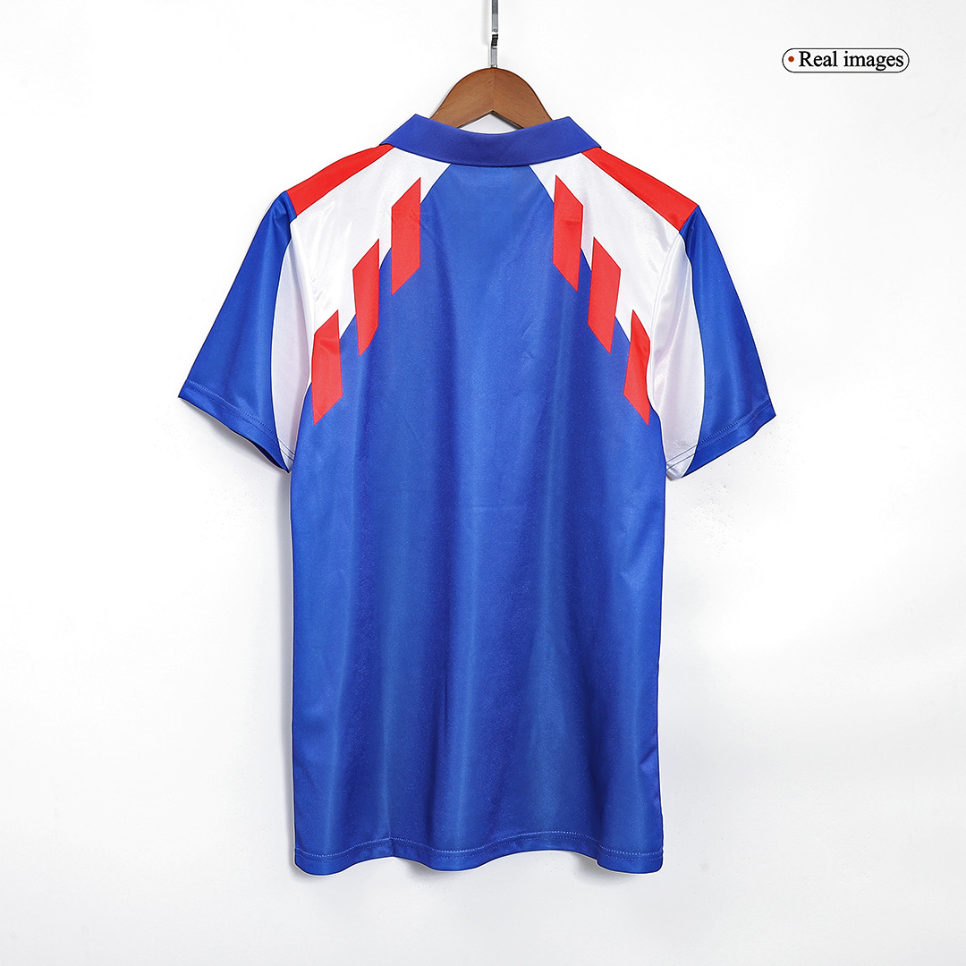 France Retro Jersey Home World Cup 1990