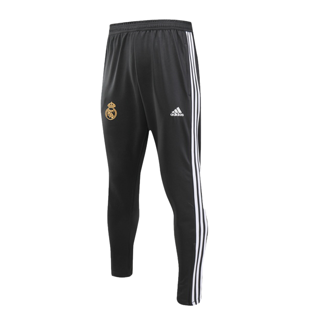 Real Madrid Zipper Sweatshirt Kit(Top+Pants) White 2023/24