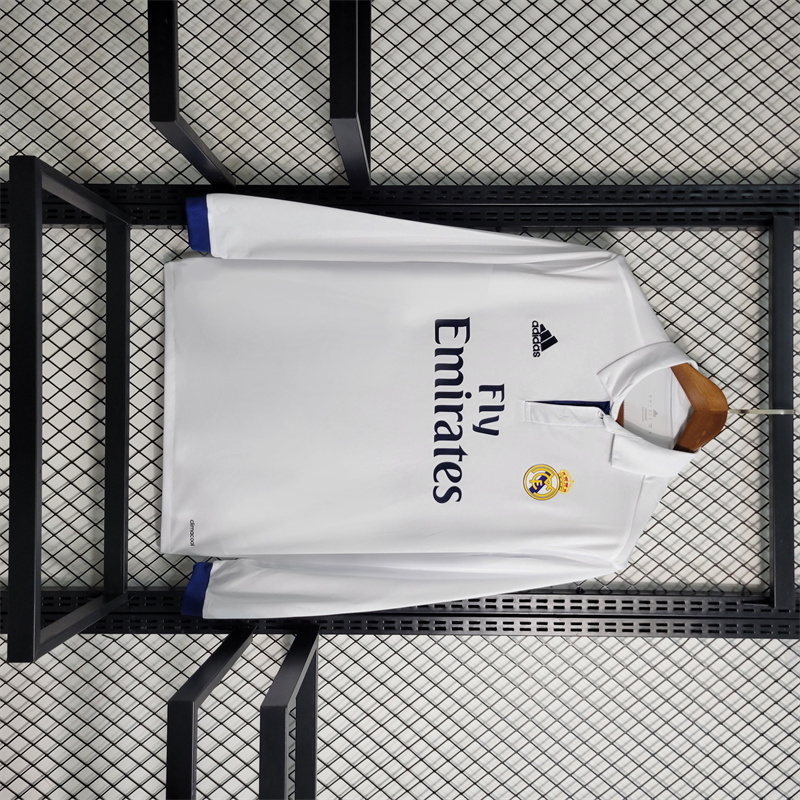 Real Madrid Retro Long Sleeve Home Jersey 2016/17