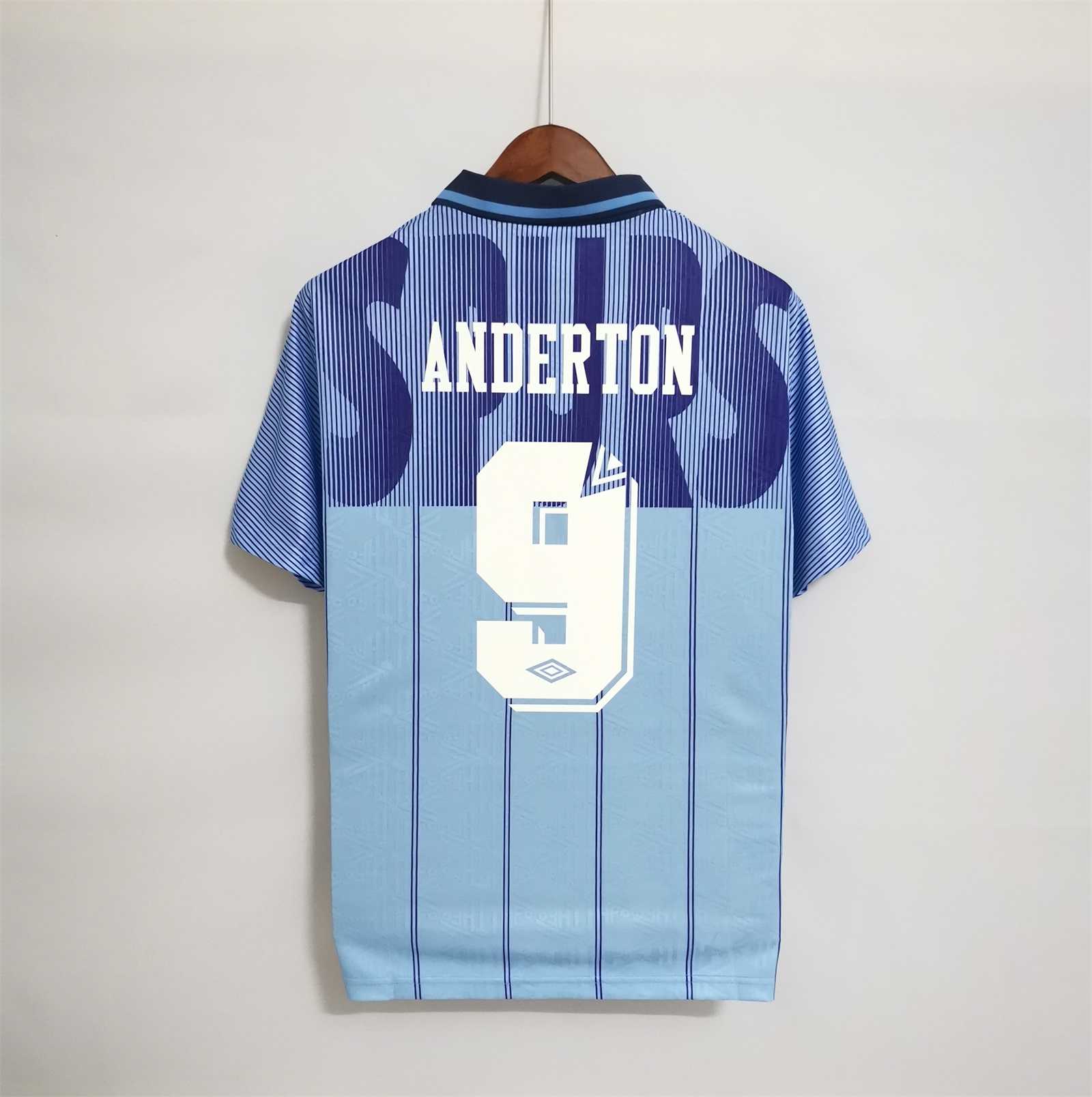 Tottenham Hotspur Soccer Jersey Away Retro Replica 1992/94