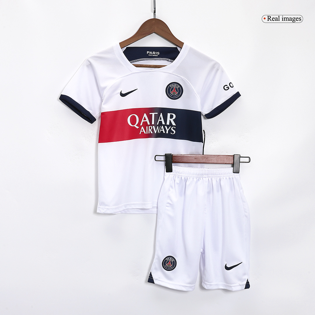 Kids PSG Away Jersey Kit 2023/24