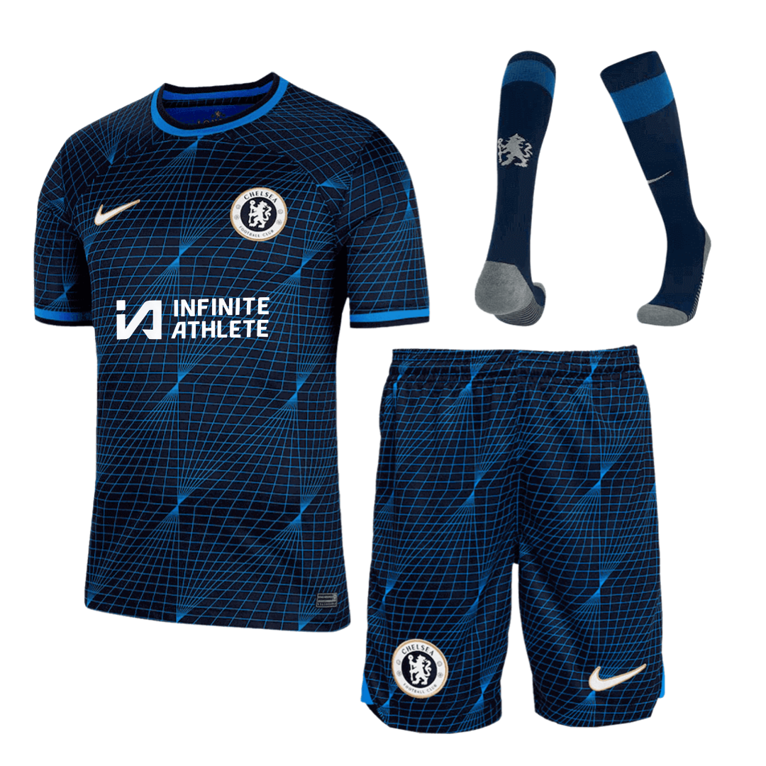 Chelsea Away Whole Kit(Jersey+Shorts+Socks) 2023/24