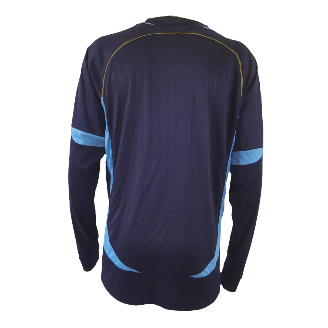 Retro Argentina Away Long Sleeve Jersey 2006