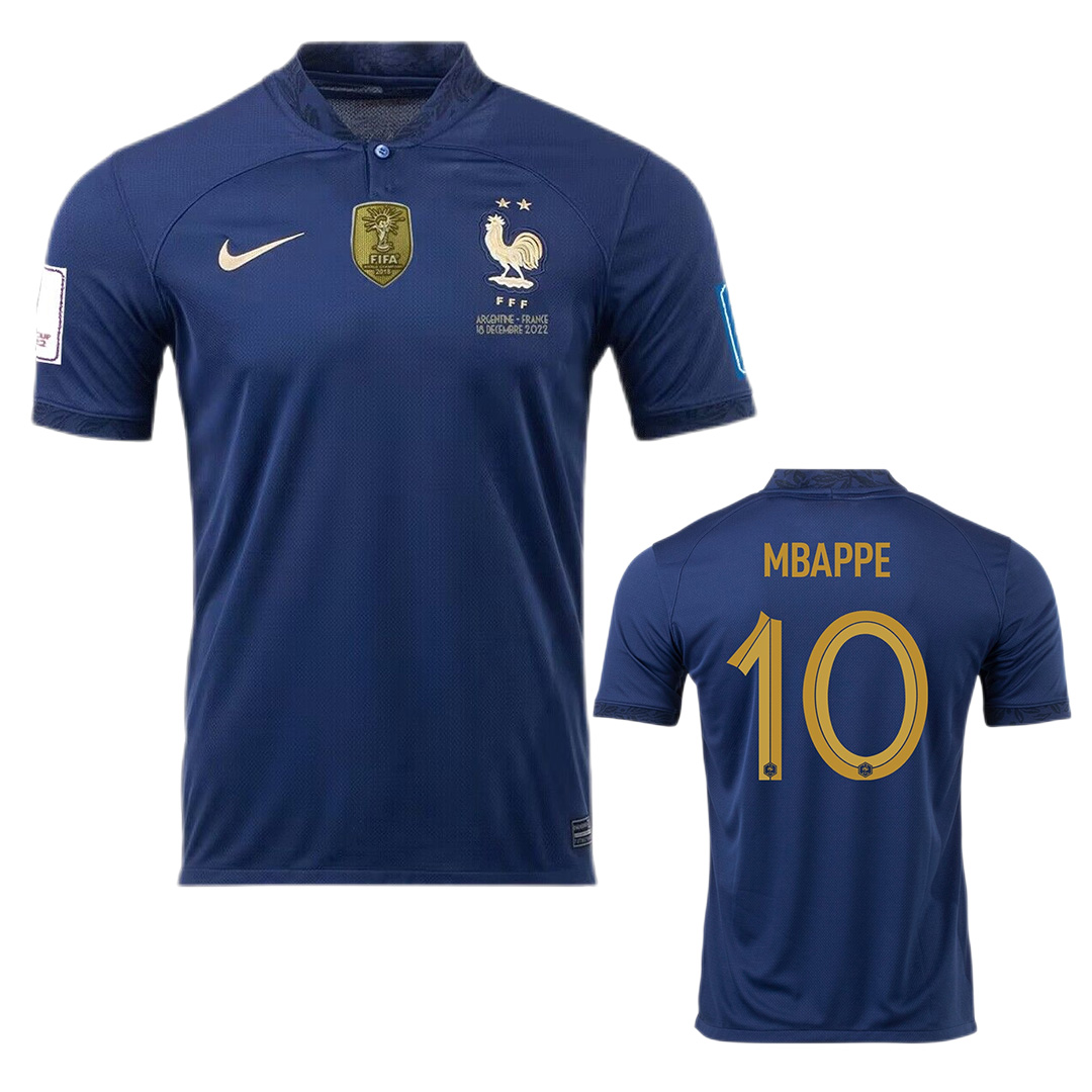 France Soccer Jersey Home Replica World Cup 2022