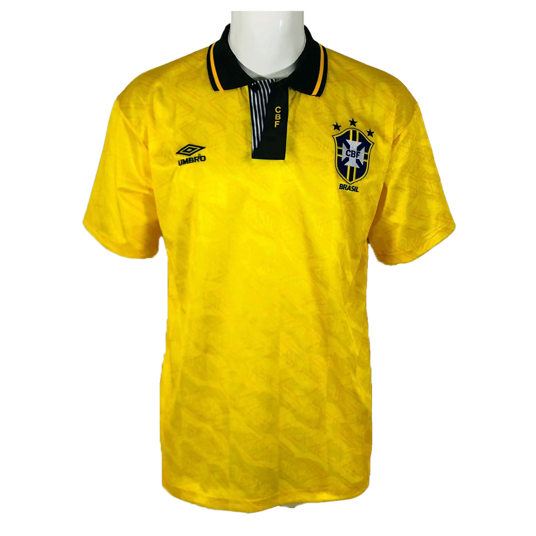 Brazil Retro Jersey Home 1991/93