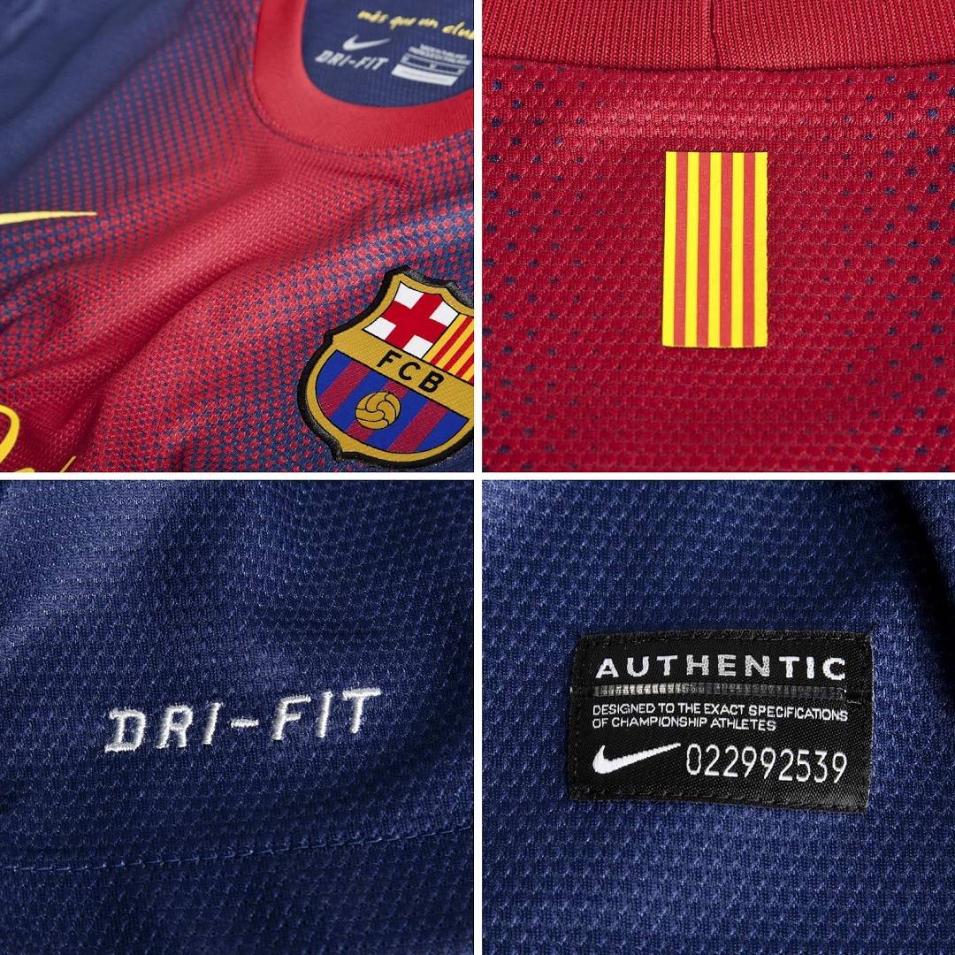 Barcelona Retro Jersey Home 2012/13