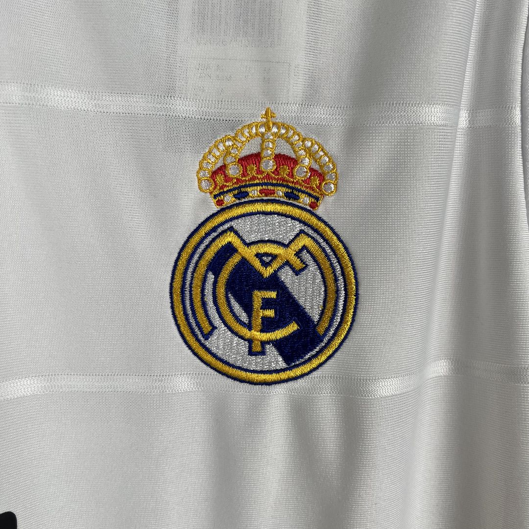 Real Madrid Retro Jersey Home Long Sleeve 2013/14