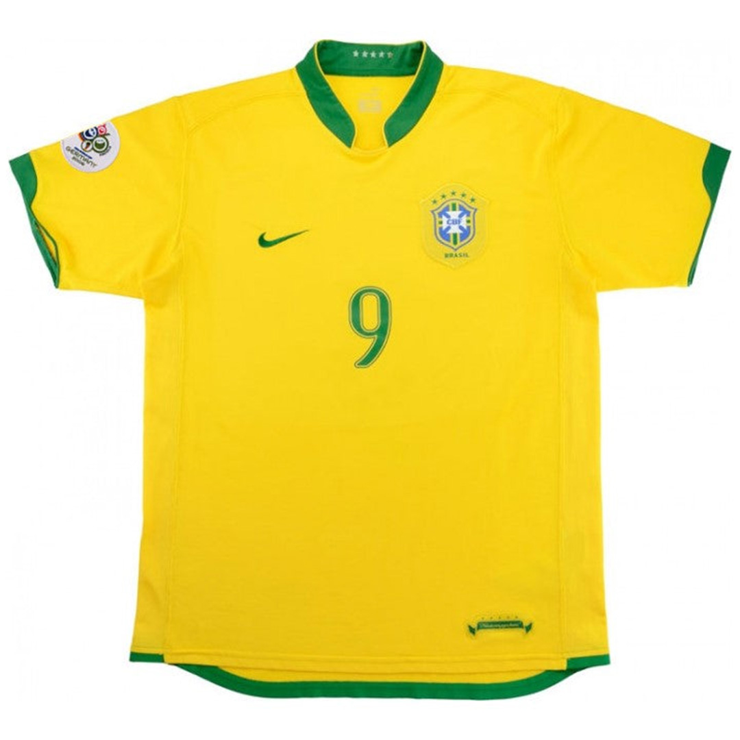 Brazil Retro Jersey Home World Cup 2006