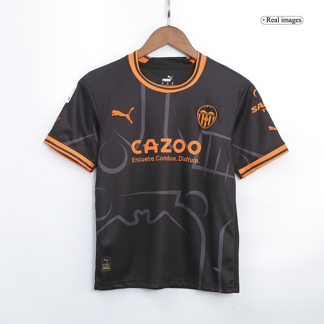 Valencia Kids Soccer Jersey Away Kit(Jersey+Shorts) Replica 2022/23