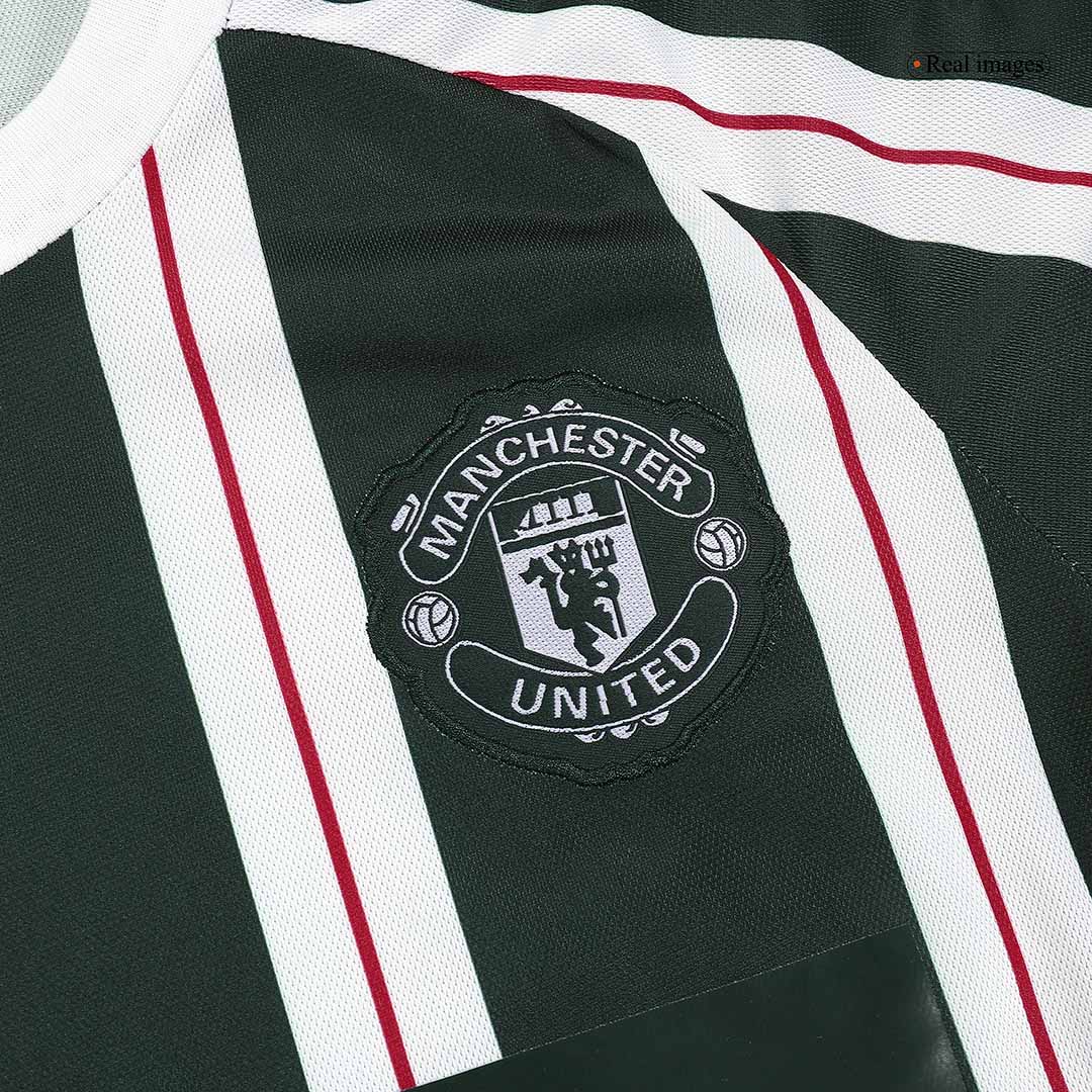 Manchester United Away Whole Kit Jersey+Shorts+Socks 2023/24