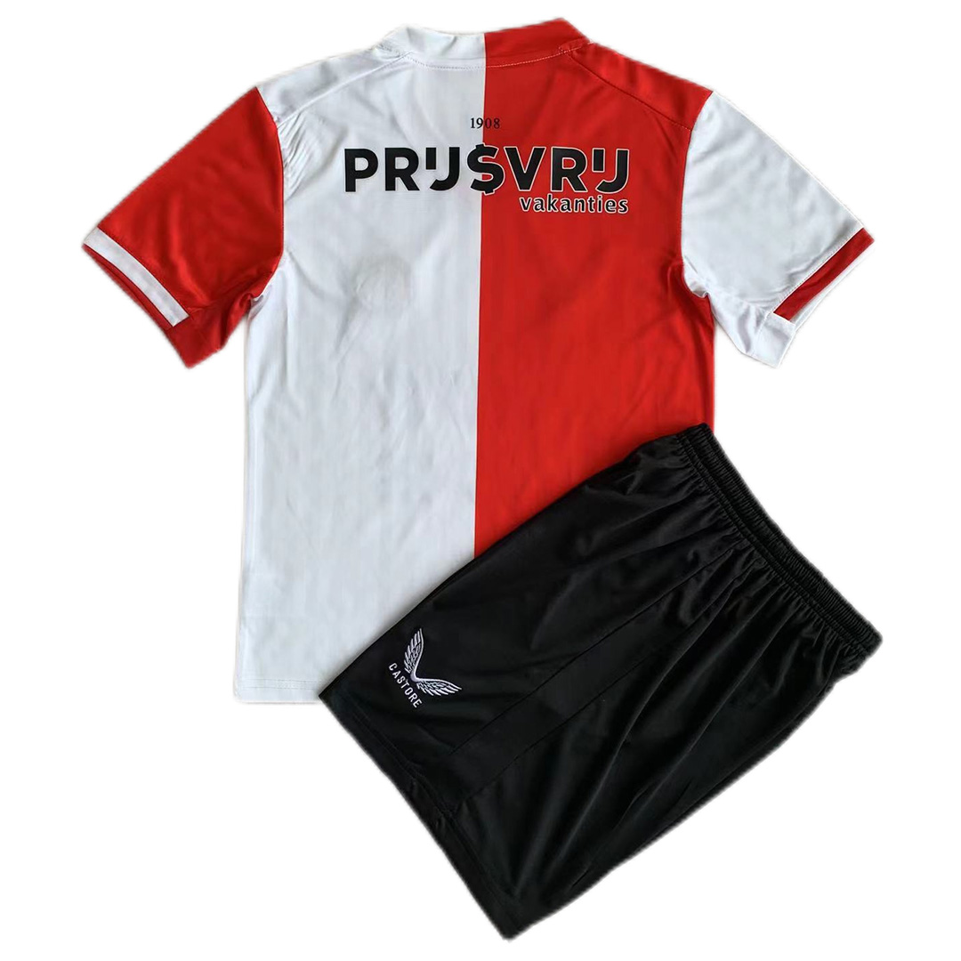 Kids Feyenoord Home Kit Jersey+Short 2023/24