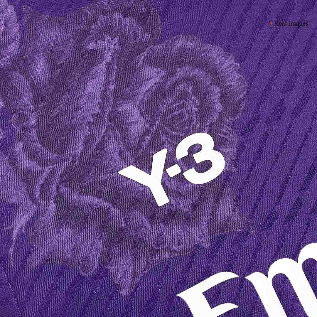 Real Madrid Y-3 Fourth Jersey Purple Player Version 2023/24