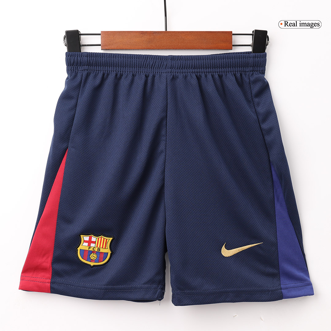Kids Barcelona Home Kit(Jersey+Short) 2024/25