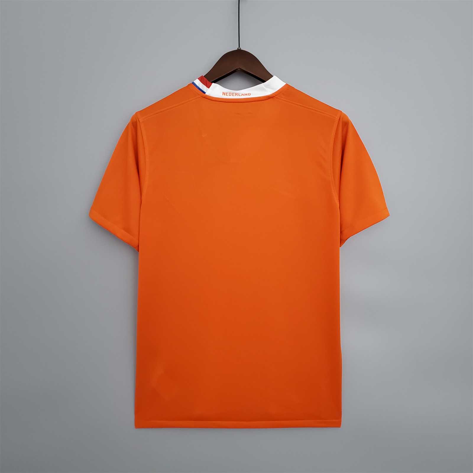 Netherlands Retro Jersey Home 2008