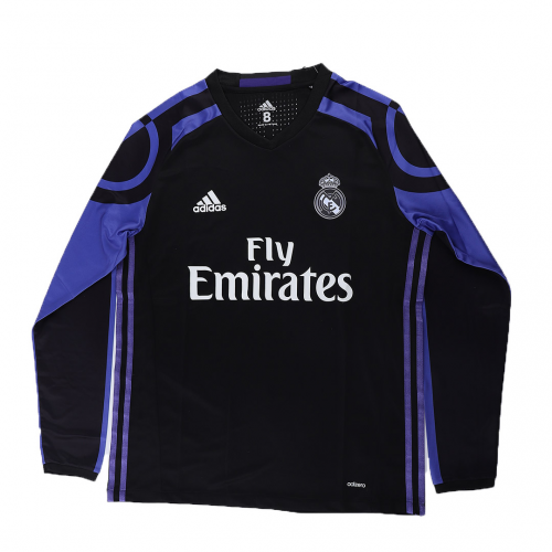 Real Madrid Retro Long Sleeve Jersey Third Away 2016/17