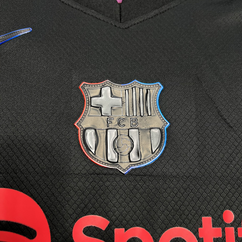 Kids Barcelona Away Kit(Jersey+Short) 2024/25
