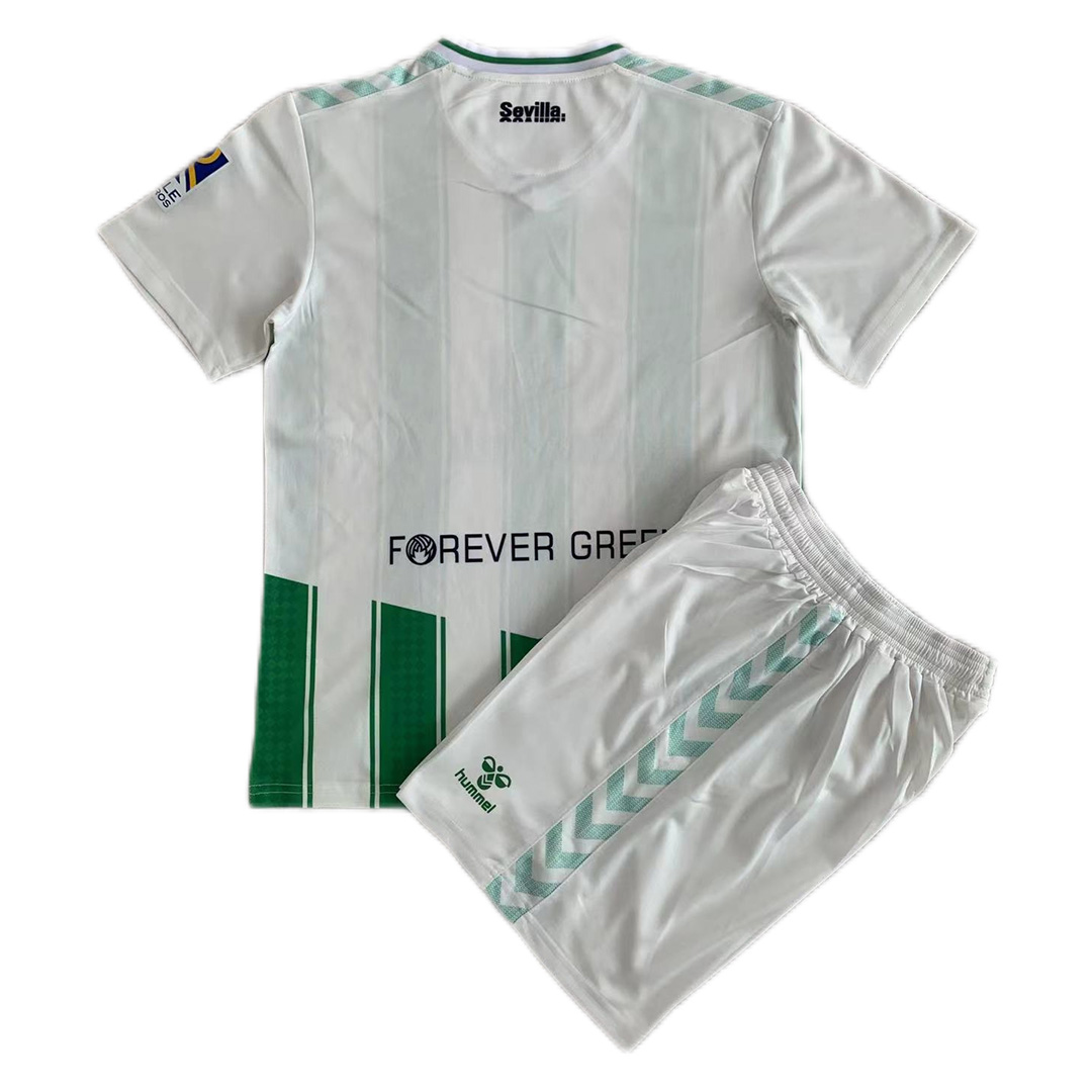 Kids Real Betis Home Kit Jersey+Short 2023/24