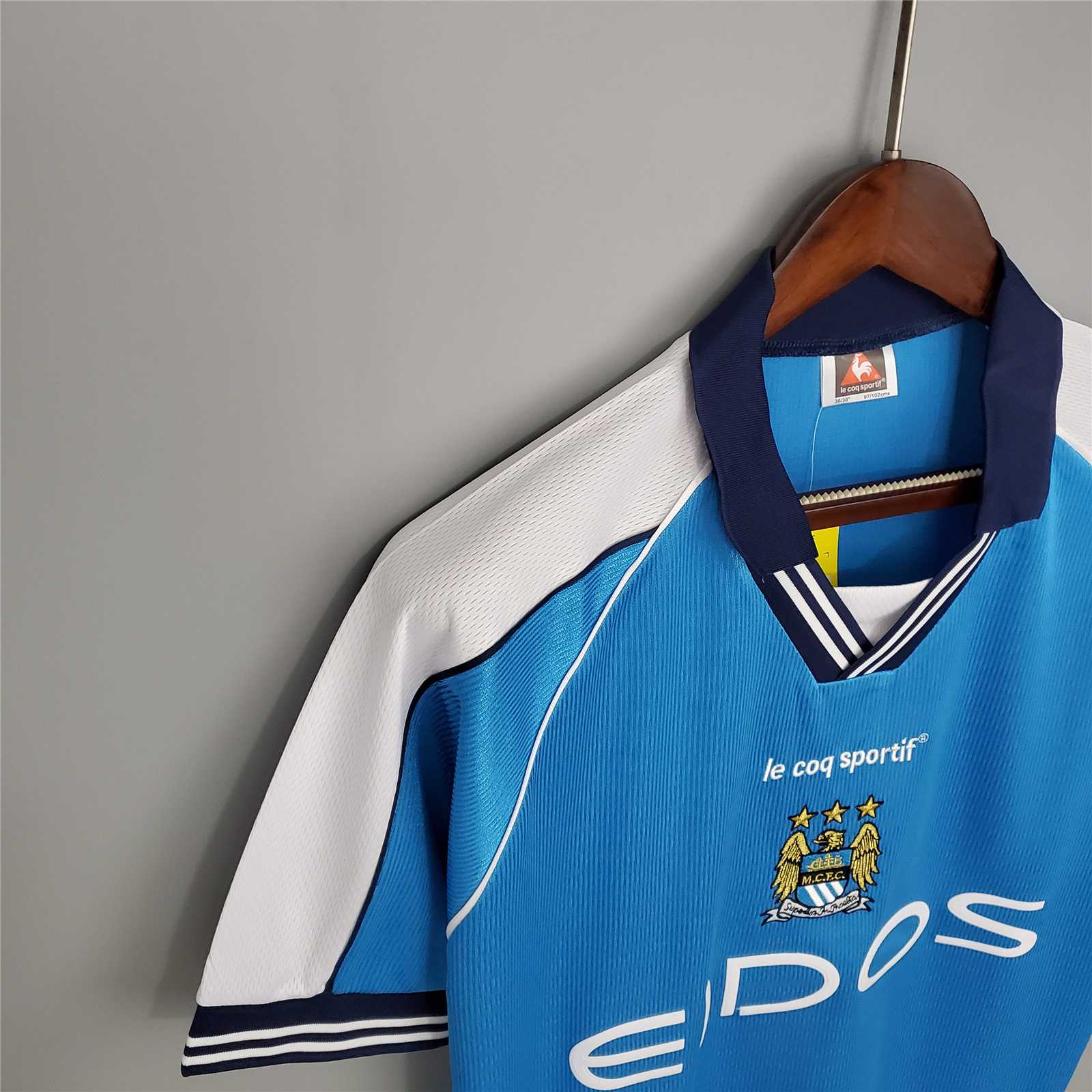 Manchester City Retro Home Jersey 1999/01