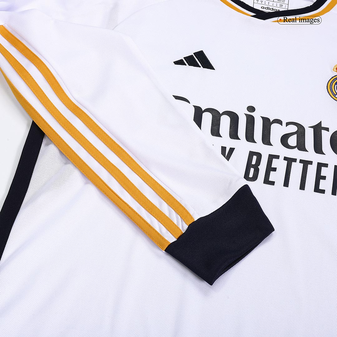 Real Madrid Home Long Sleeve Jersey 2023/24