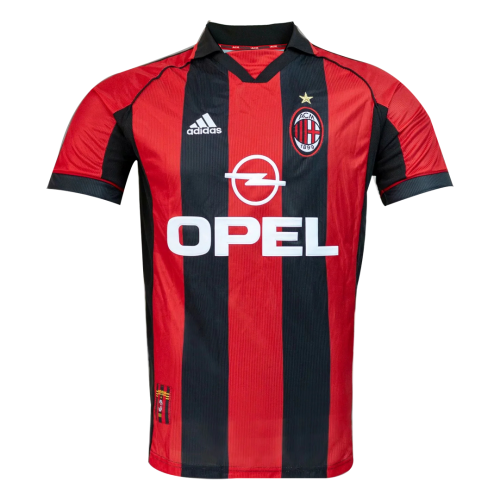 AC Milan Retro Jersey Home 1998/00