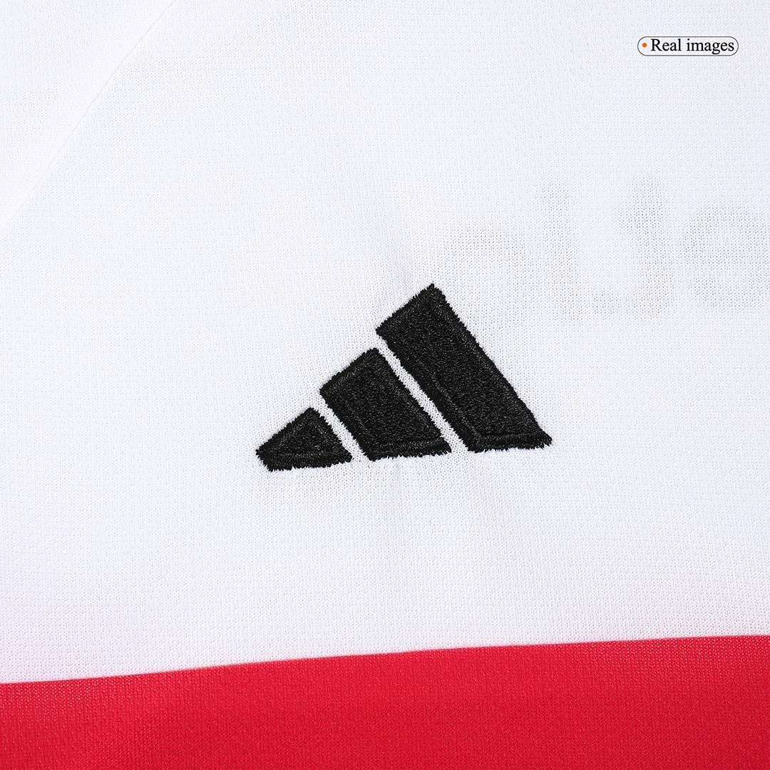 Kids Sao Paulo FC Home Jersey Kit Replica 2023/24