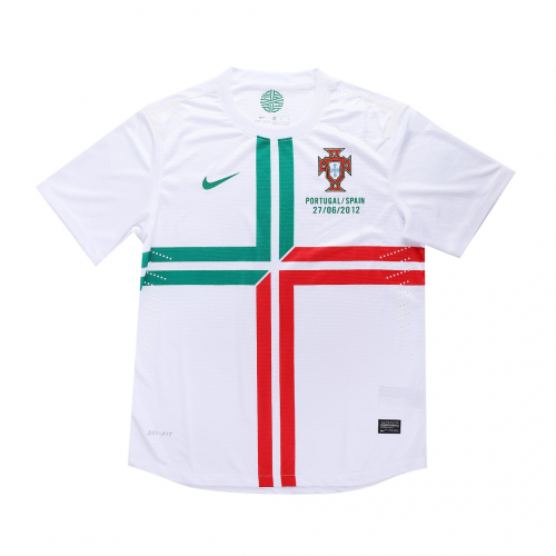 Portugal Ronaldo #7 Retro Jersey Away Replica Euro Cup 2012
