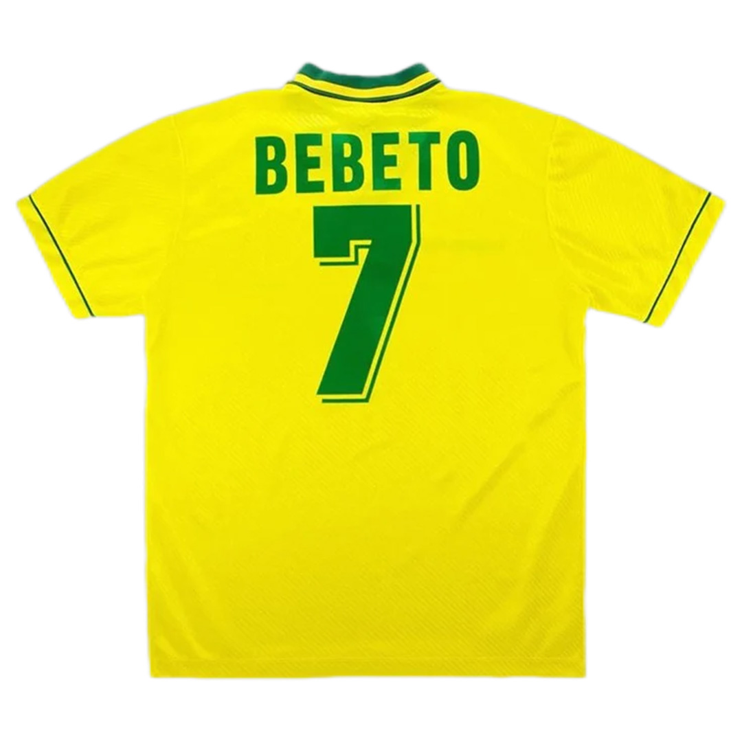 Brazil Retro Jersey Home World Cup 1994 