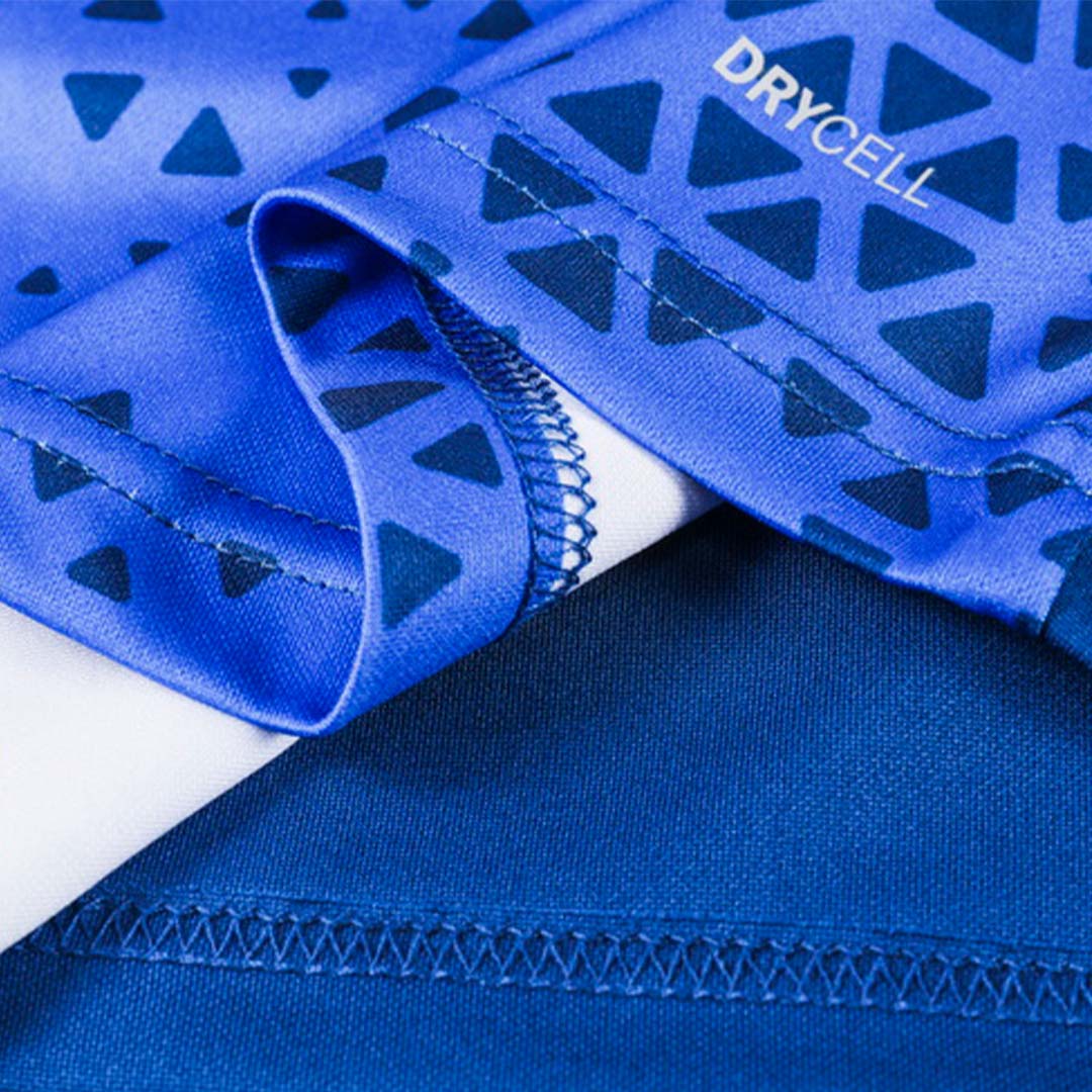 Marseille Zipper Sweatshirt Kit(Top+Pants) Blue 2023/24